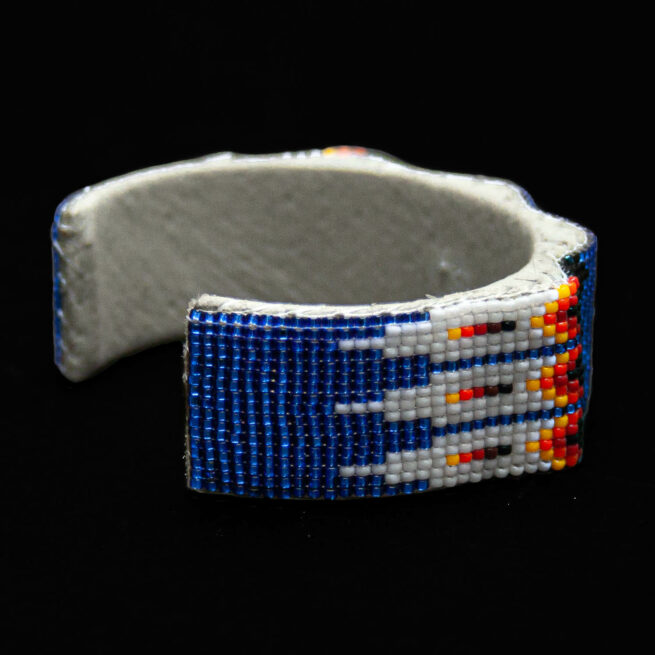 Bracelet Bleu Perlé Côté – Image 2