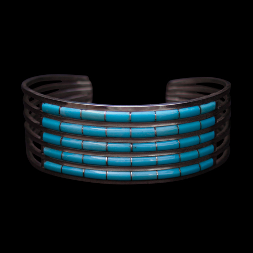 Five Row Turquoise Bracelet