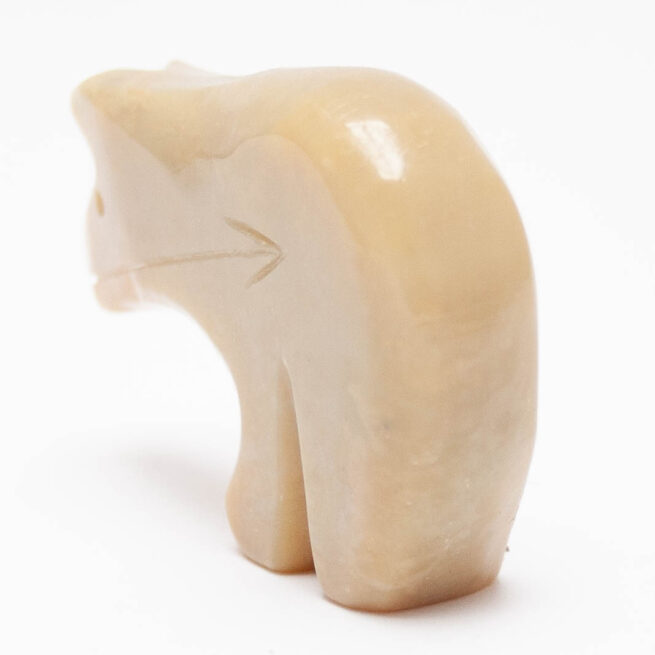 Sculpture Zuni Ours Beige – Image 3