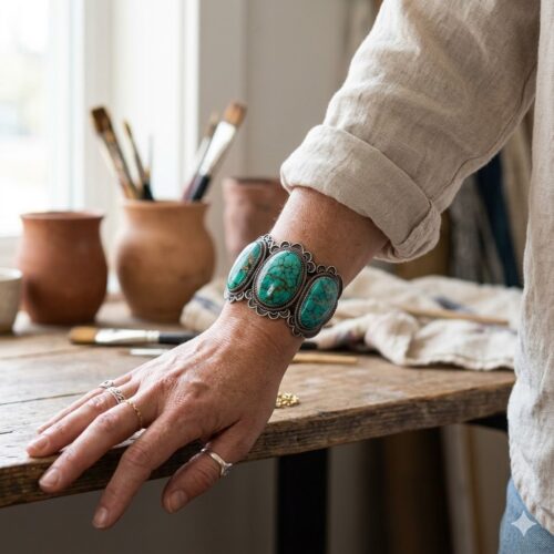 Kirk Smith Turquoise Bracelet