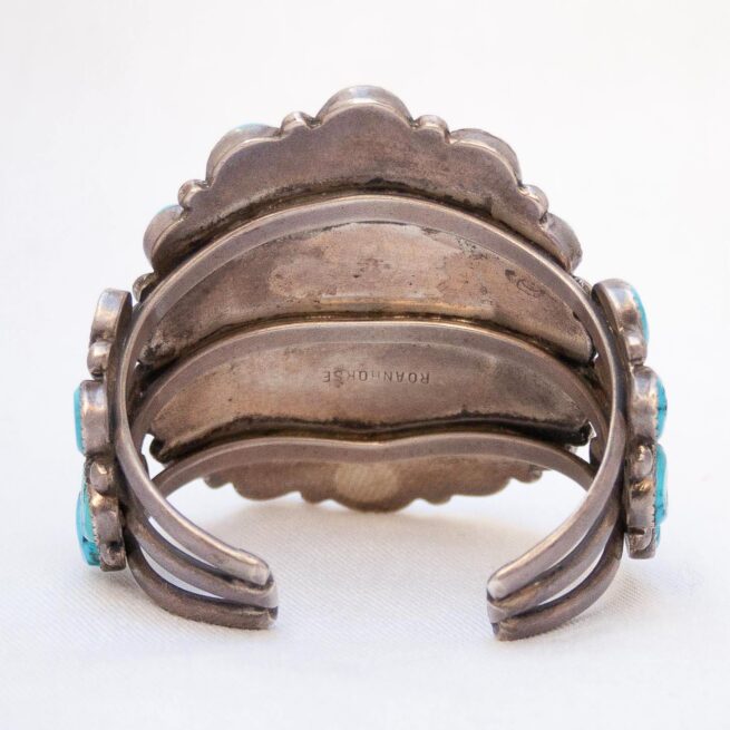Henry Roanhorse Turquoise Bracelet - Image 6
