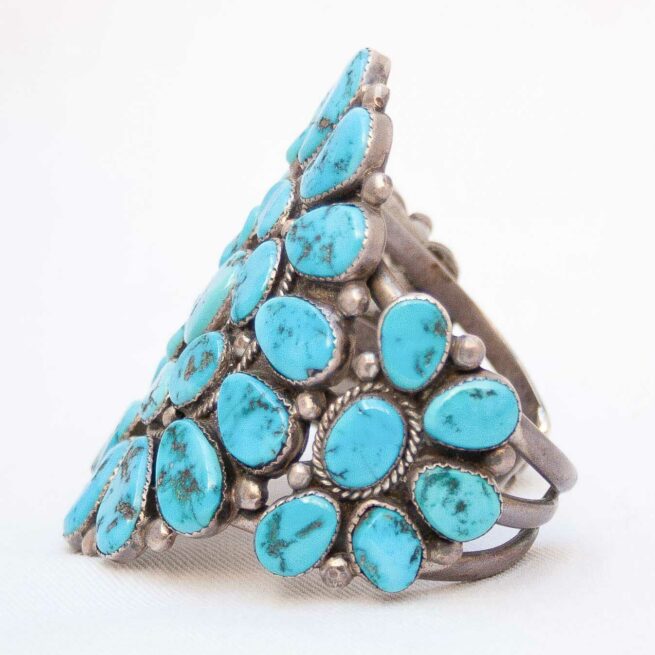 Henry Roanhorse Turquoise Bracelet - Image 8