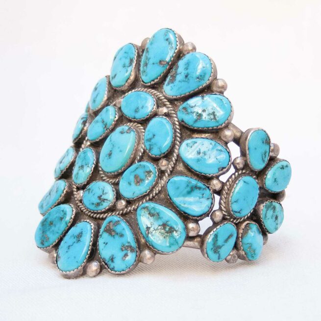 Henry Roanhorse Turquoise Bracelet - Image 4