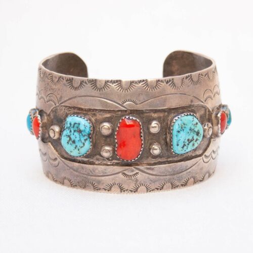 Turquoise Coral Bracelet