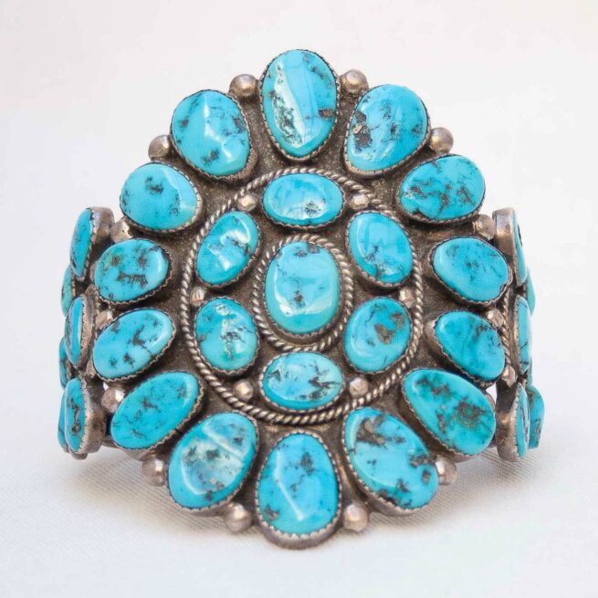 Henry Roanhorse Turquoise Bracelet