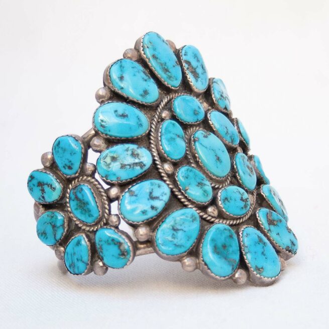 Henry Roanhorse Turquoise Bracelet - Image 2