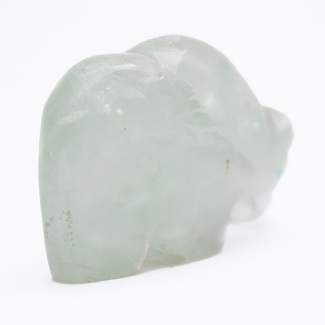 Native American Zuni Fluorite Bear Carving - Image 5