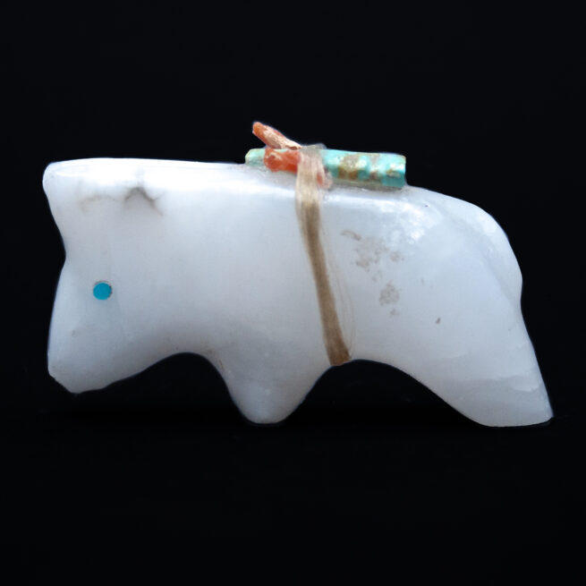 Small White Marble Horse Fetish