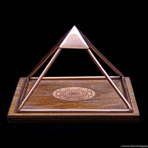 Sri Yantra Meru Copper Pyramid