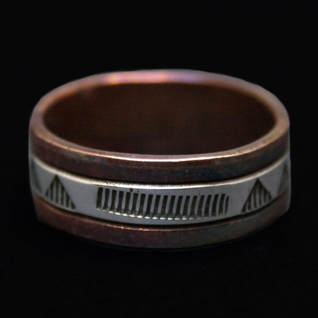 Bague Argent Cuivre – Image 2