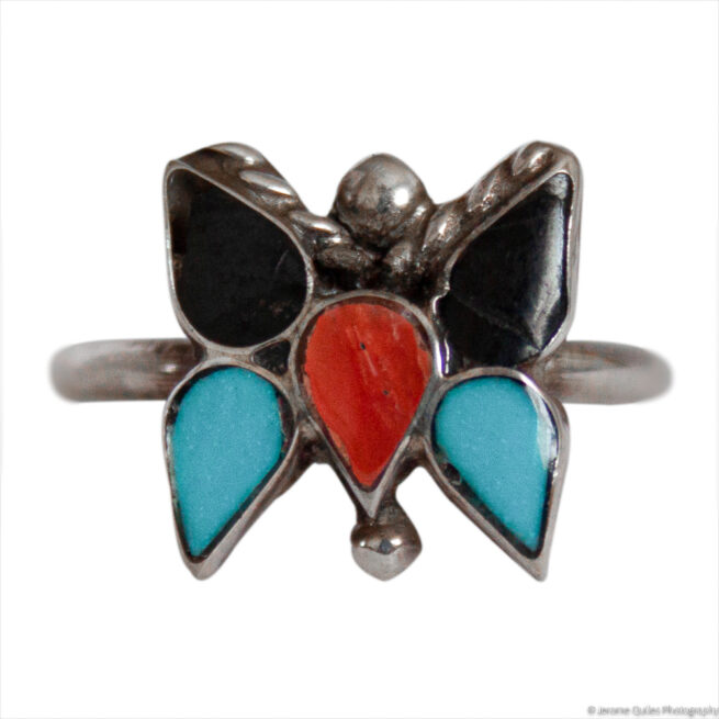 Zuni Butterfly Ring