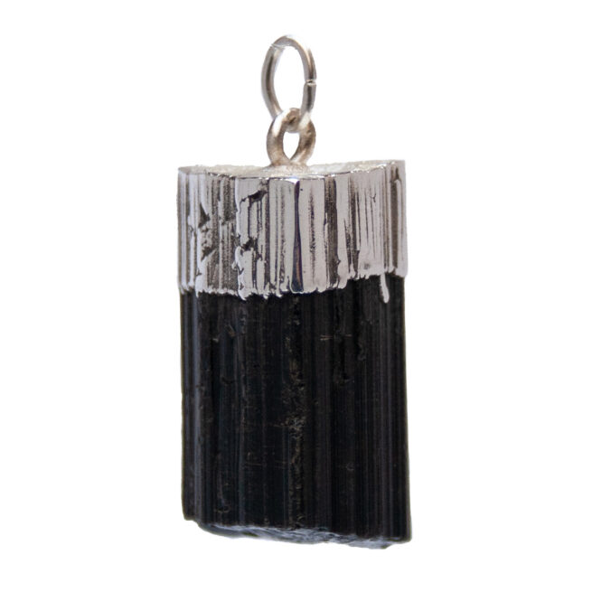 Pendentif Tourmaline Noire Brute – Image 2