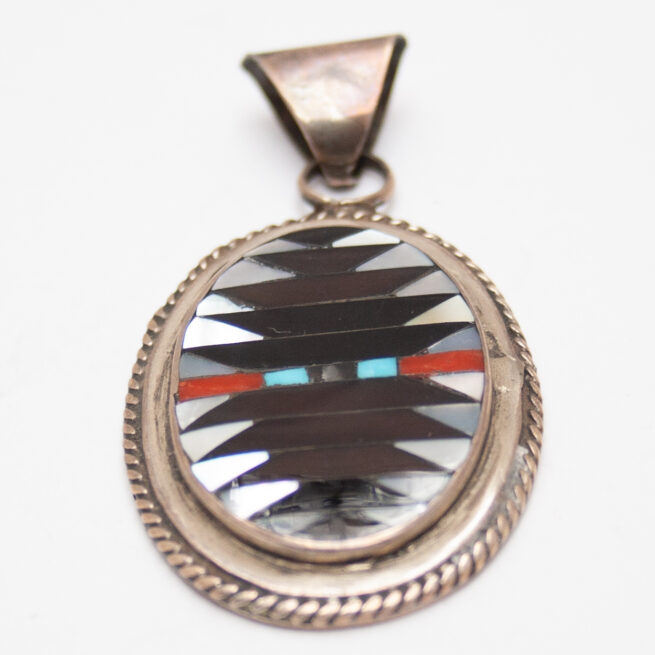 Dishta Inlay Pendant - Image 3