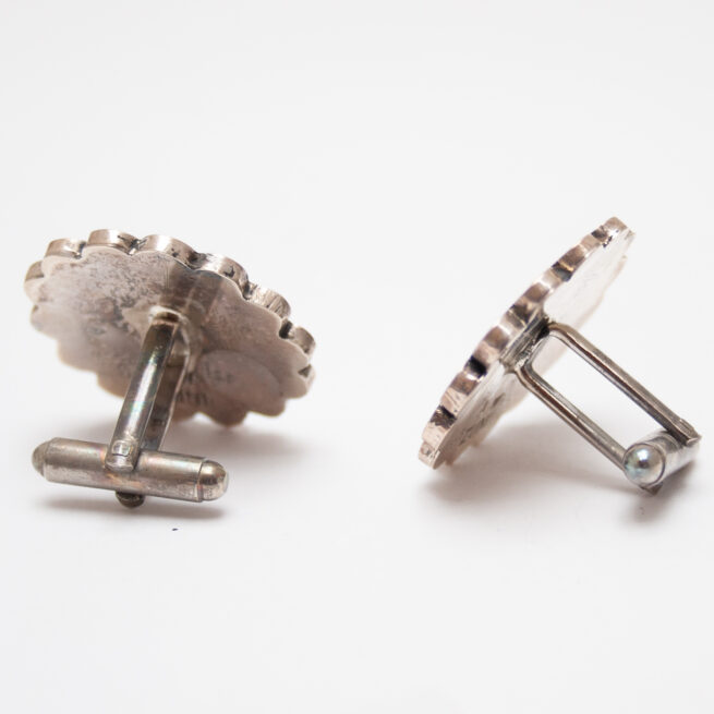 Boutons de Manchettes Bleus Noirs – Image 4