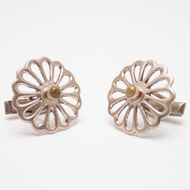 Green Turquoise Cufflinks - Image 4