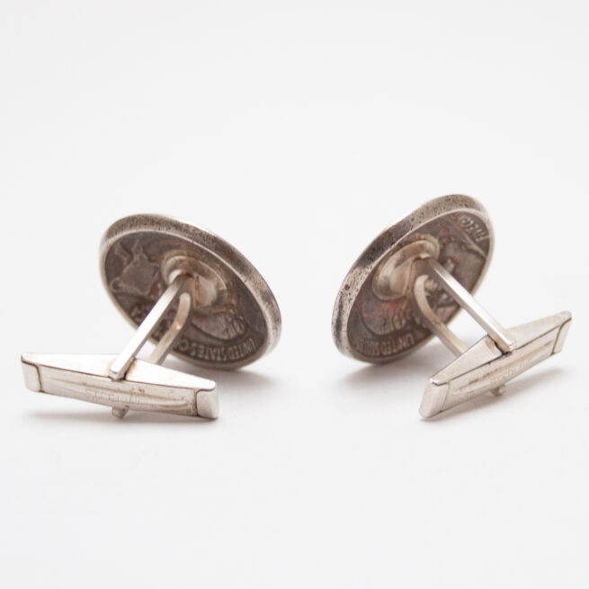 Old Nickel Cufflinks - Image 4
