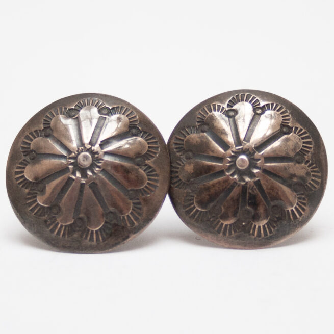 Antique Silver Cufflinks - Image 2