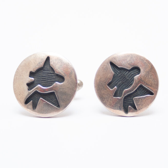 Silver Katchina Cufflinks - Image 2