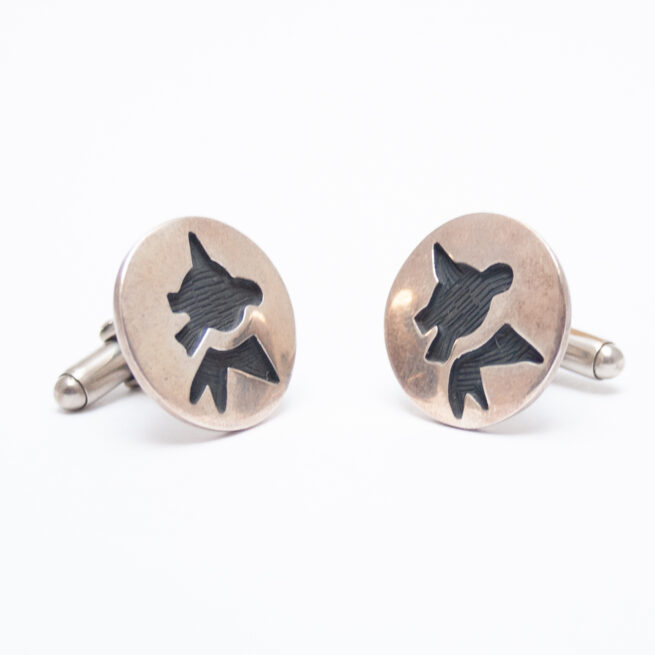 Silver Katchina Cufflinks - Image 3