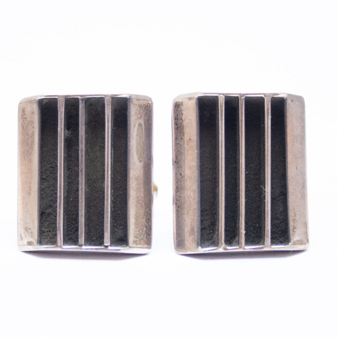 Tom Hawk Hopi Silver Cufflinks