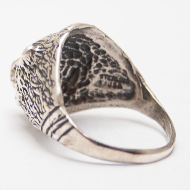 Bague Chevalière Ours Argent – Image 6