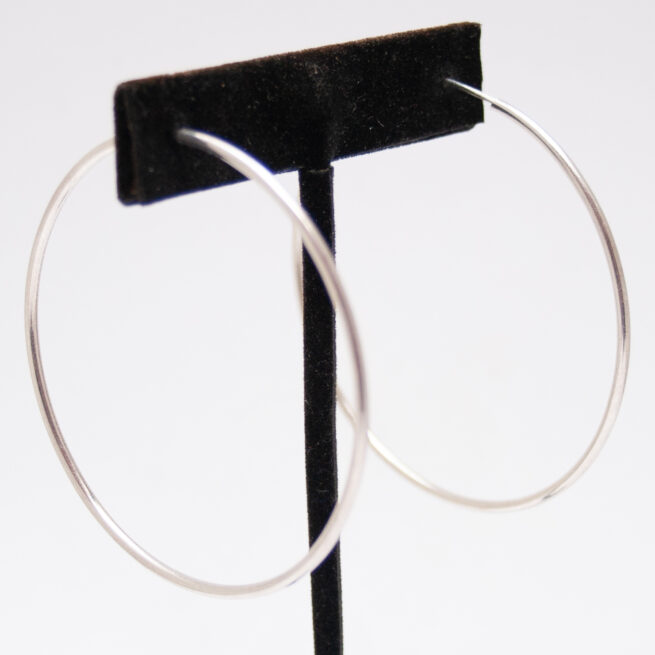 Boucles Créoles Argent Sterling – Image 3