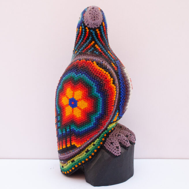 Sculpture Aigle Art Huichol – Image 7