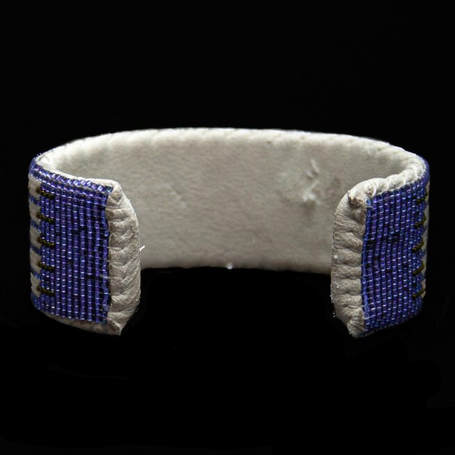 Large Blue Beaded Bracelet - Image 3
