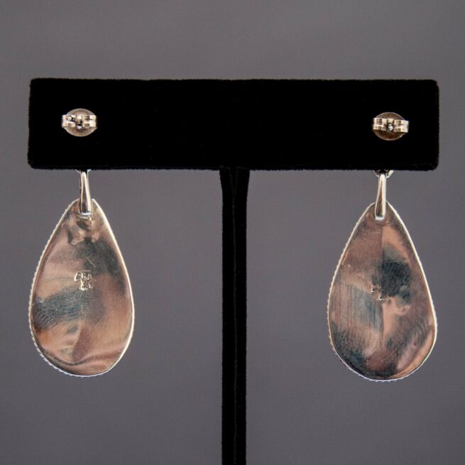 Boucles d'Oreilles Sugilite Turquoise – Image 4