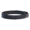 Plain Black Leather Belt - Image 4