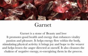 Red Garnet Properties