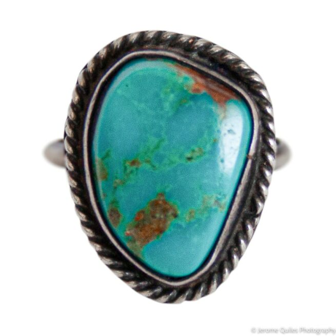 Small Navajo Turquoise Ring