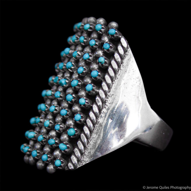 Snake Eyes Turquoise Ring - Image 3