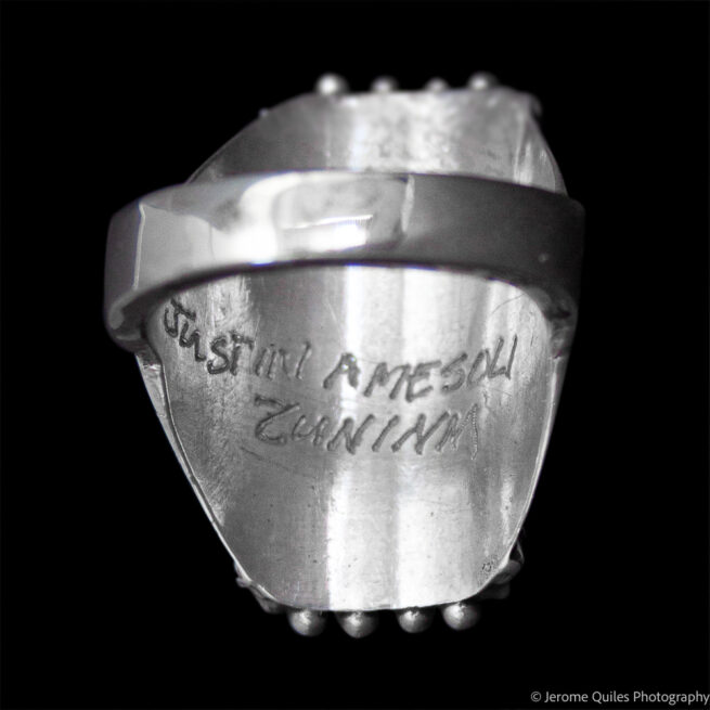 Snake Eyes Turquoise Ring - Image 4