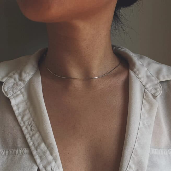Sterling Silver Snake Chain - Image 2