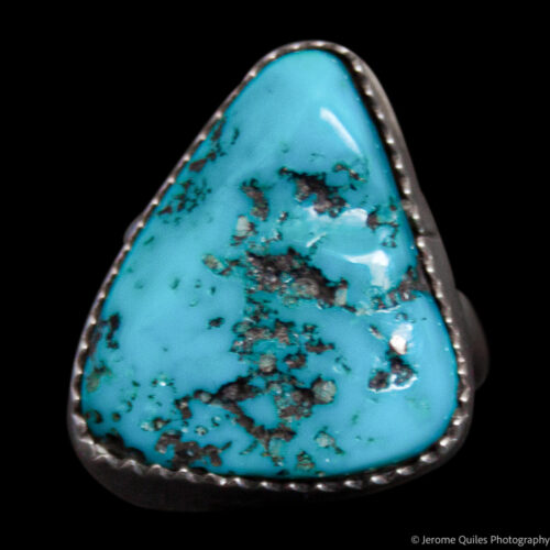 Bague Turquoise Triangulaire