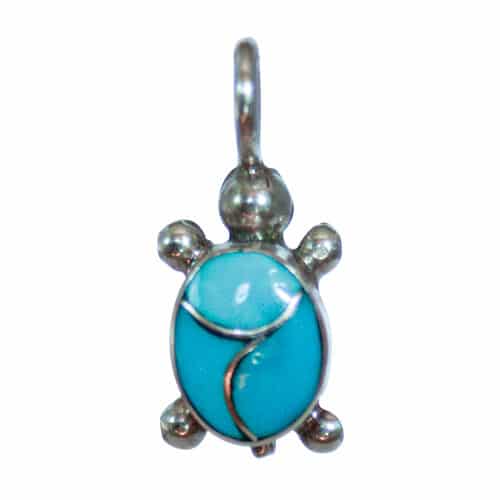 Turquoise Turtle Pendant