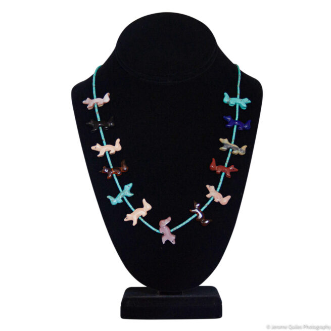 Collier Zuni Talisman Loup – Image 2