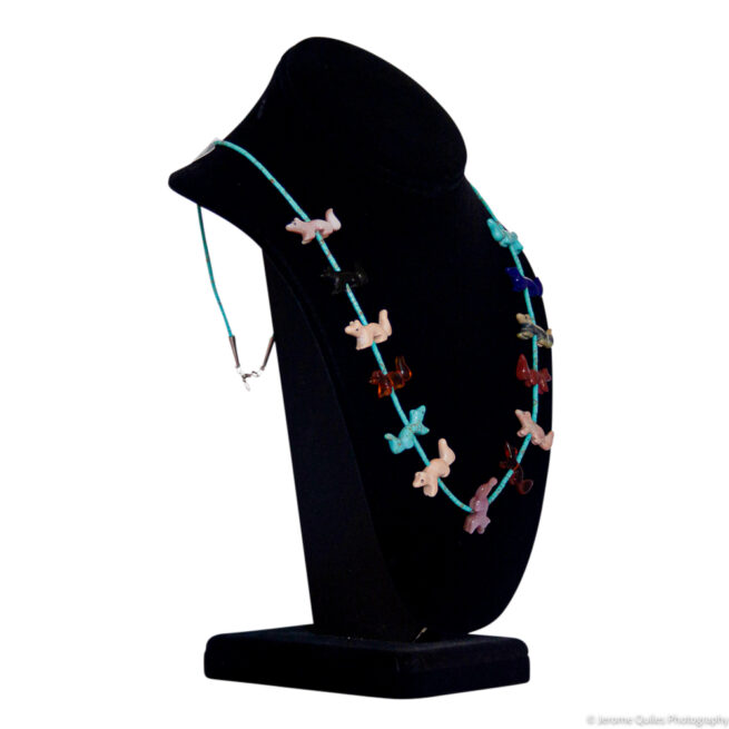 Collier Zuni Talisman Loup – Image 3