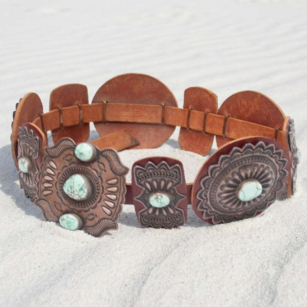 Ceinture Concho Turquoise Kirk Smith – Image 6