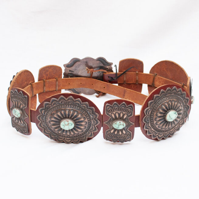 Ceinture Concho Turquoise Kirk Smith – Image 4