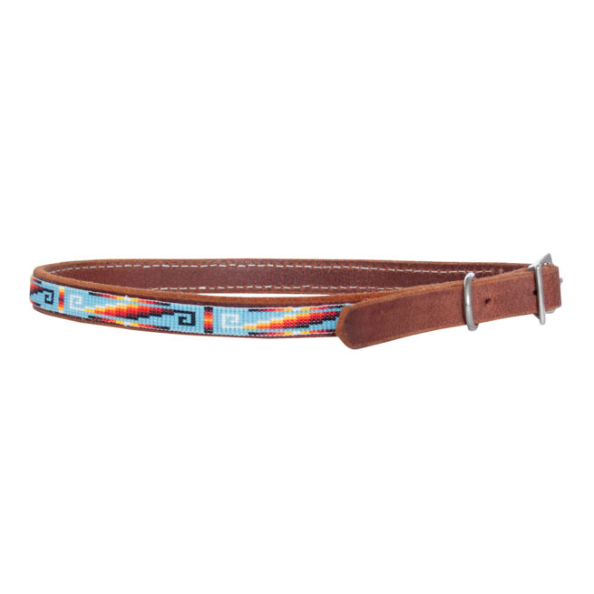 Large Blue Beaded Zuni Dog Collar - Image 3