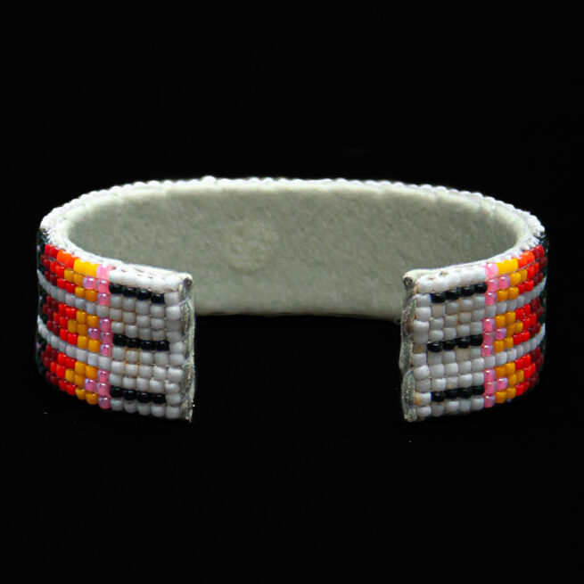 White Beaded Bracelet - Image 2
