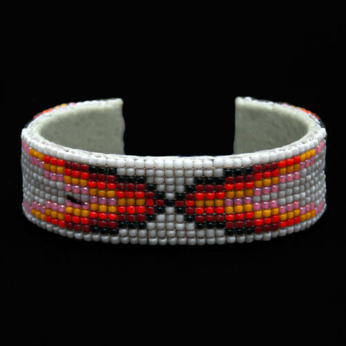 White Beaded Bracelet