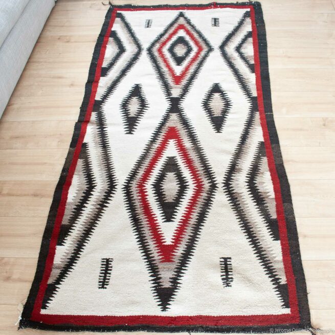 1910’s Handwoven Vintage Rug