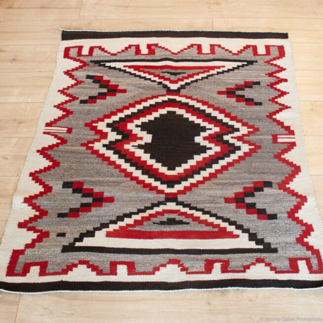 Tapis Tissé-Main Années 1920 – Image 2