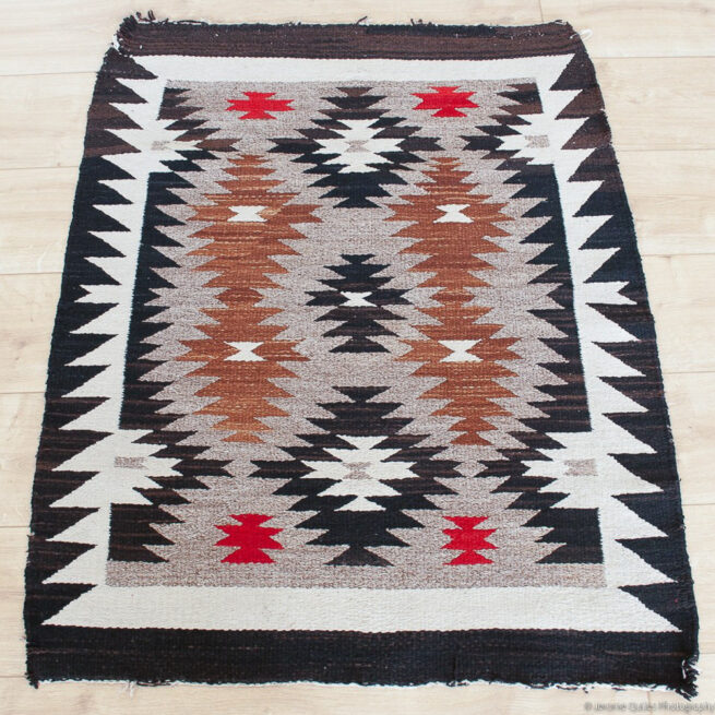1920s Small Navajo Rug - Image 3