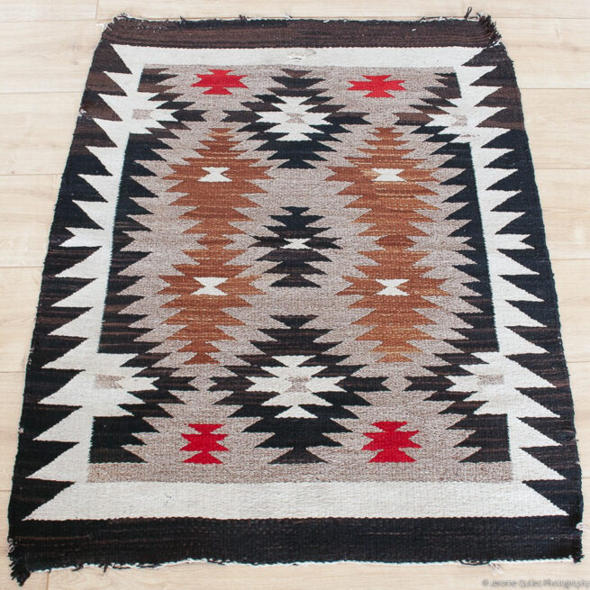 1920s Small Navajo Rug - Image 2