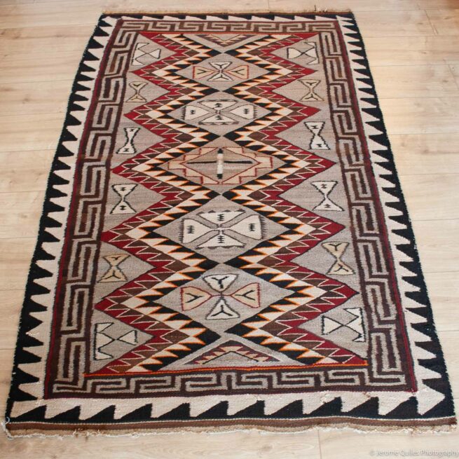 1920s Vintage Area Rug - Image 3