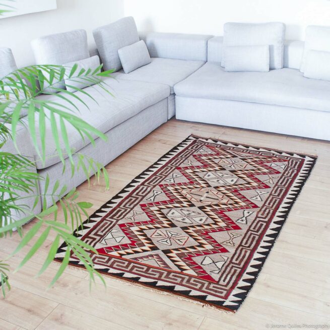 1920s Vintage Area Rug - Image 2